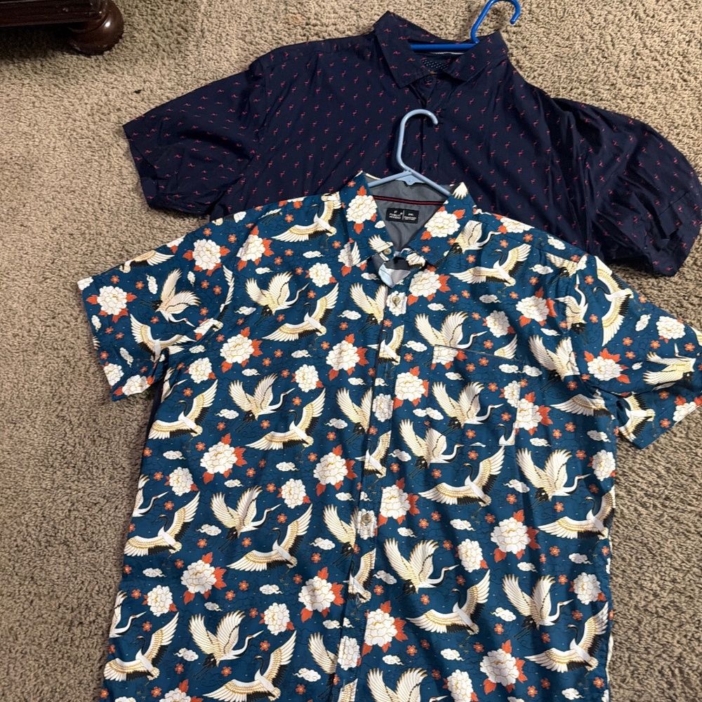 Two button down shirts - image 1